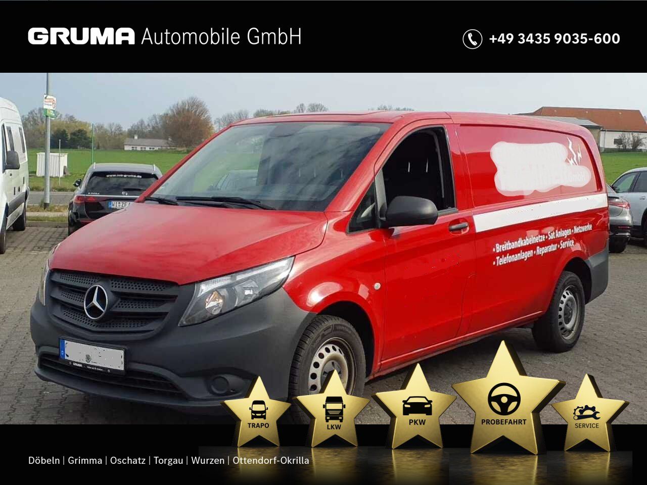 MERCEDES-BENZ Vito 116 CDI Kasten Lang NAVI+KAMERA+Base