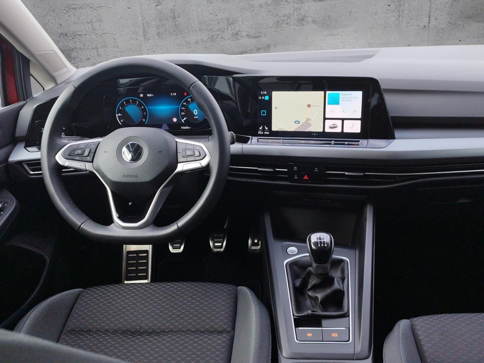 Volkswagen Golf VIII Active1.0 TSI MATRIX/PANO/CARPLAY, миниатюра 9