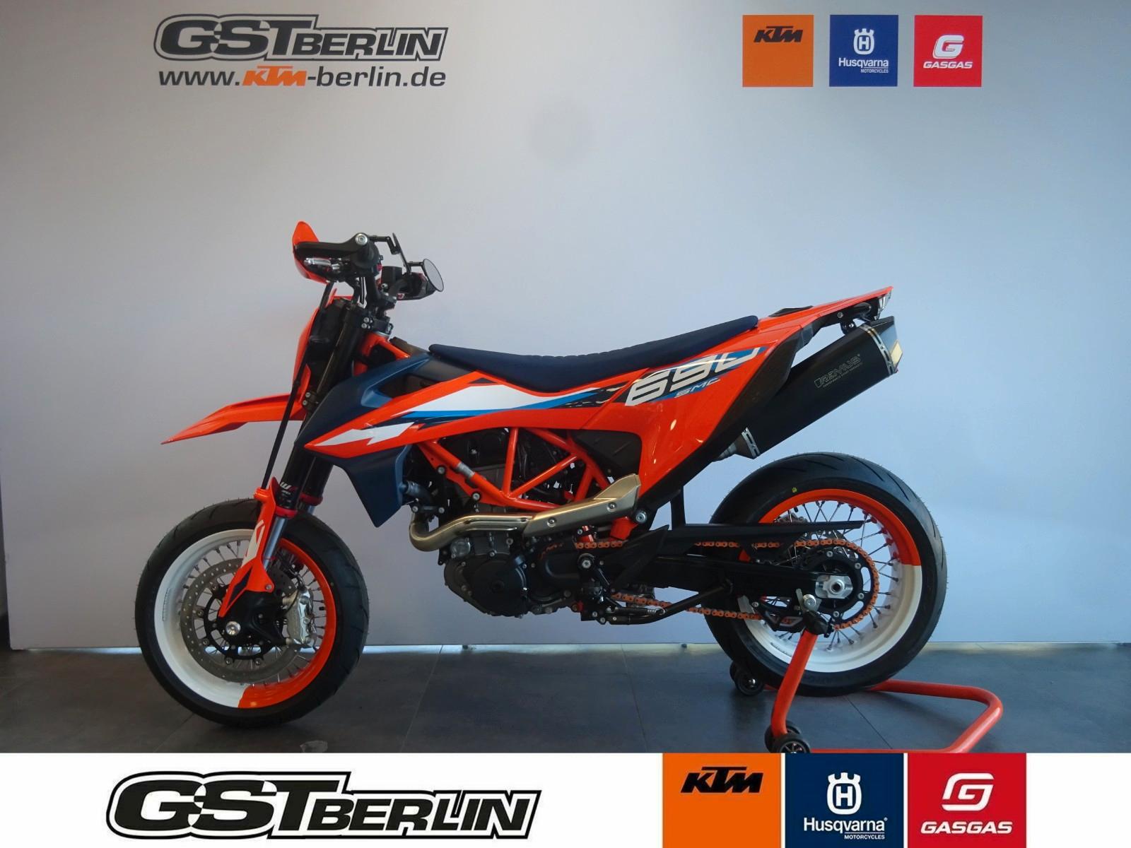 KTM 690 SMC R  orange & white Edition