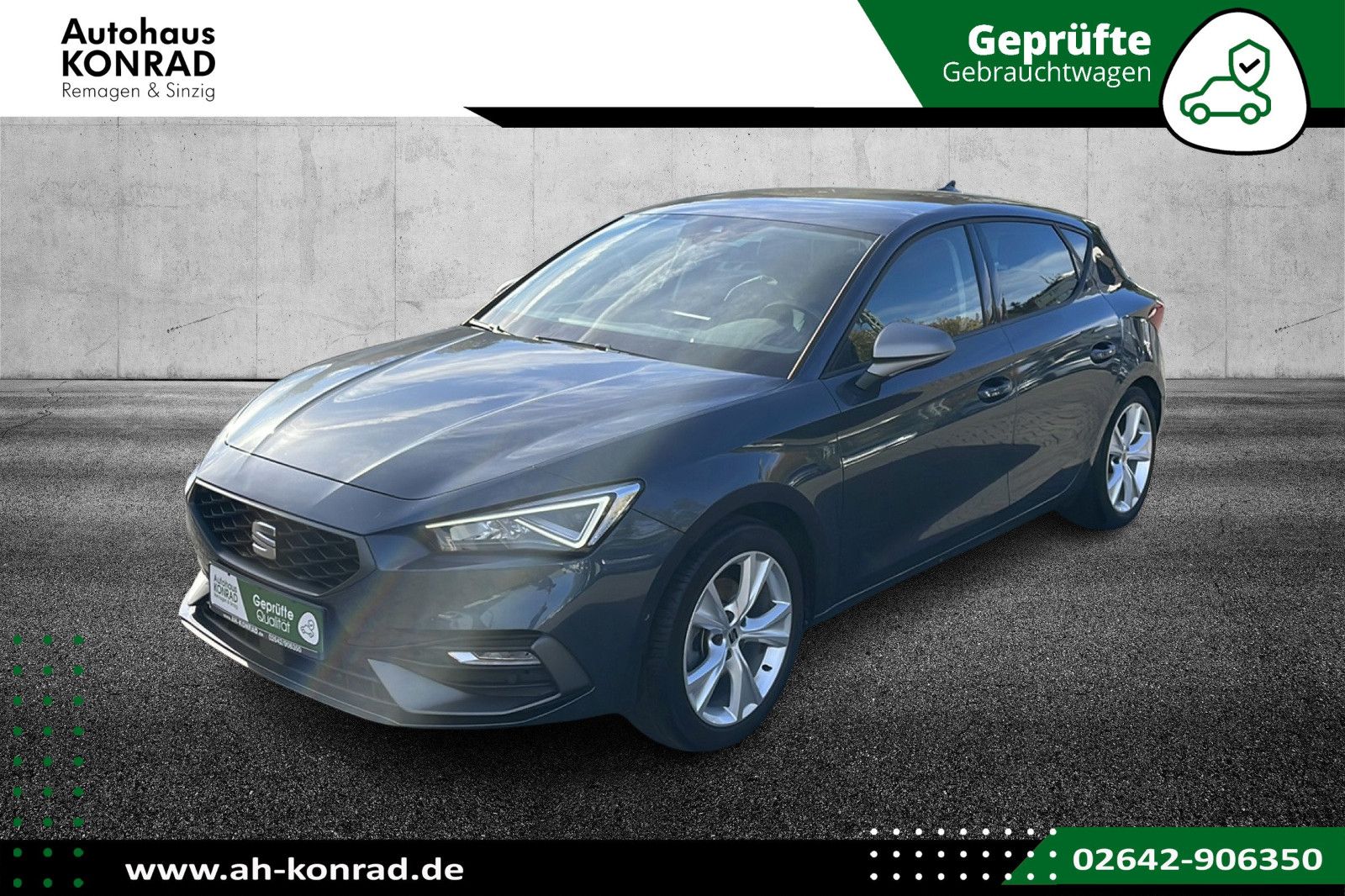 Fahrzeugabbildung SEAT Leon FR 1.0 TSI-Navi-APP-LM-Kamera