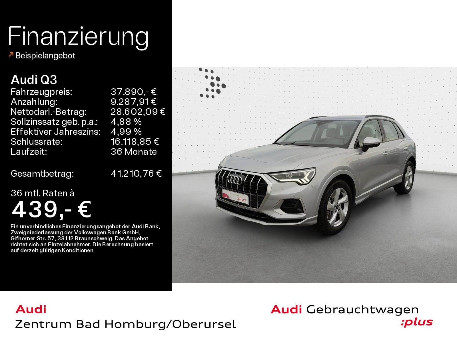 Audi Q3 advanced 45 TFSI quattro*Navi*LED*Alu*PDC*Vir