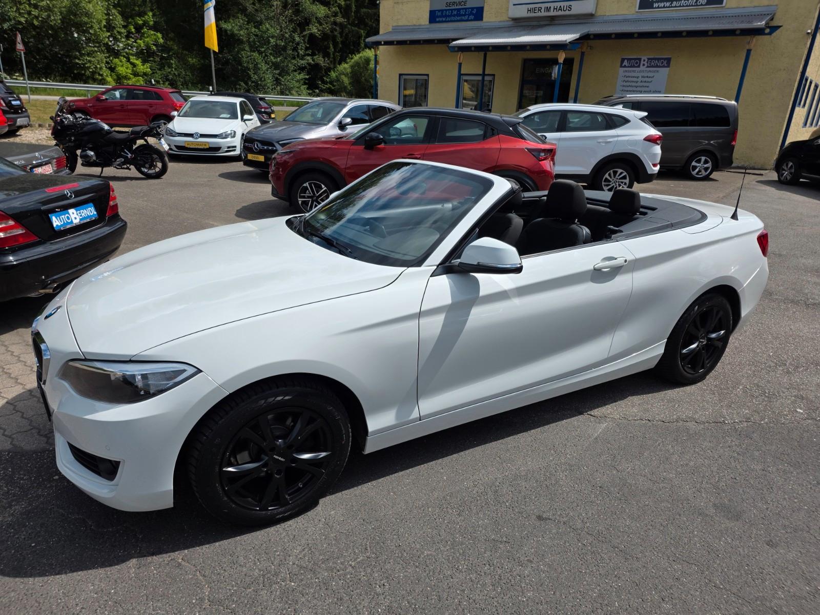 BMW 218 2 Cabrio 218 i Advantage