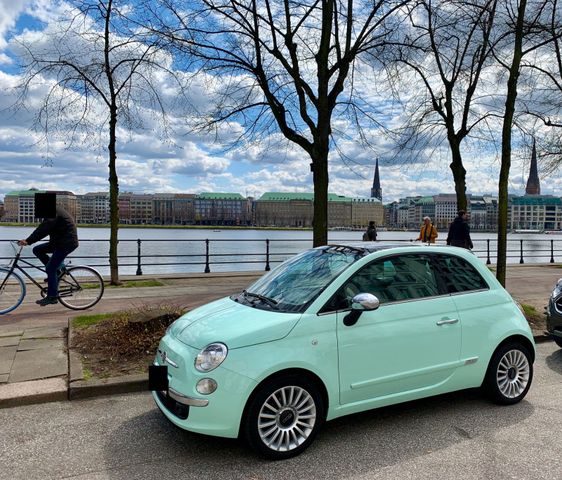 Fiat 500 in Latte Menta TwinAir Cult Turbo...