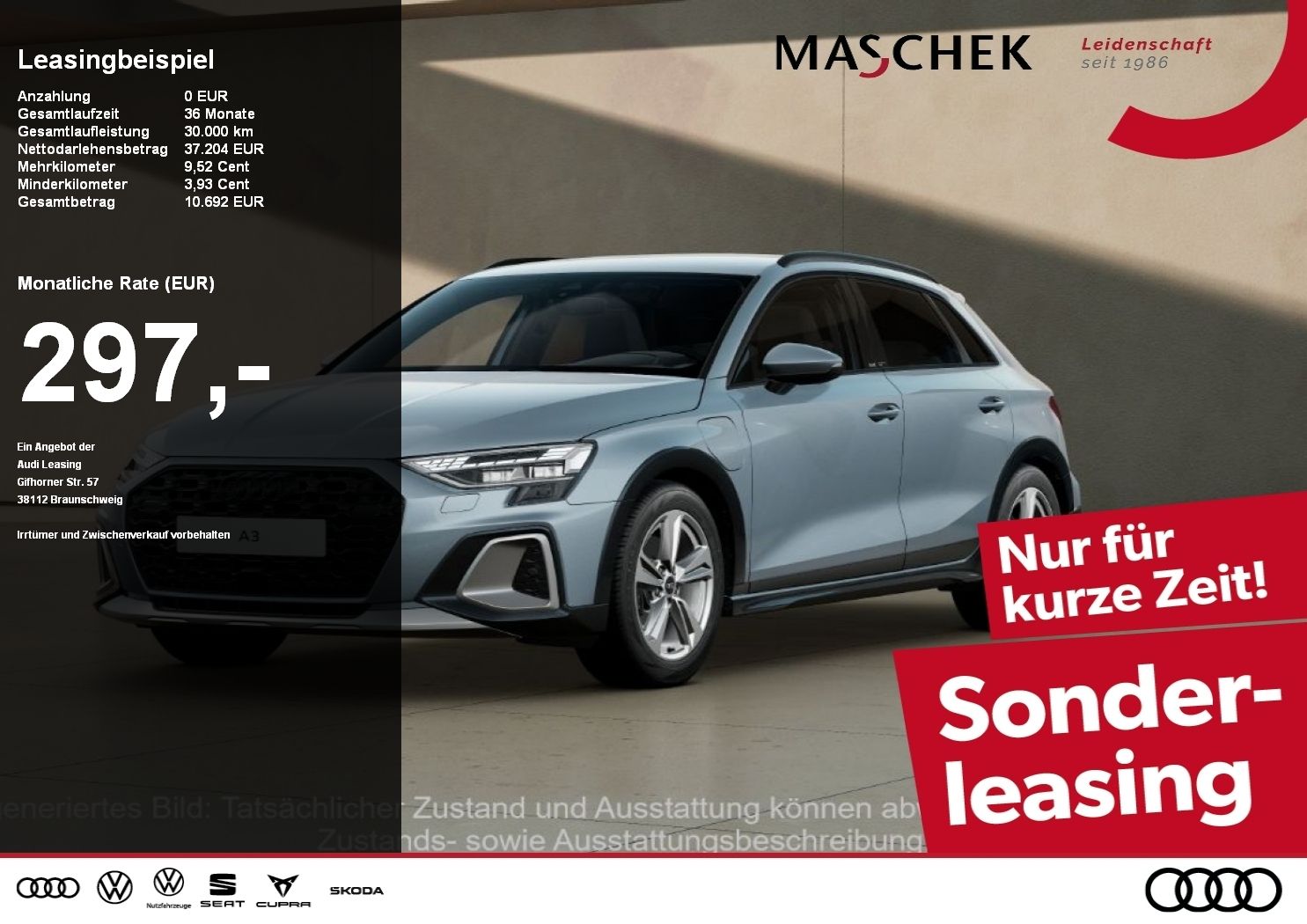 Audi A3 allstreet 40 TFSI e AHK R-Cam Sonos Sportsitz