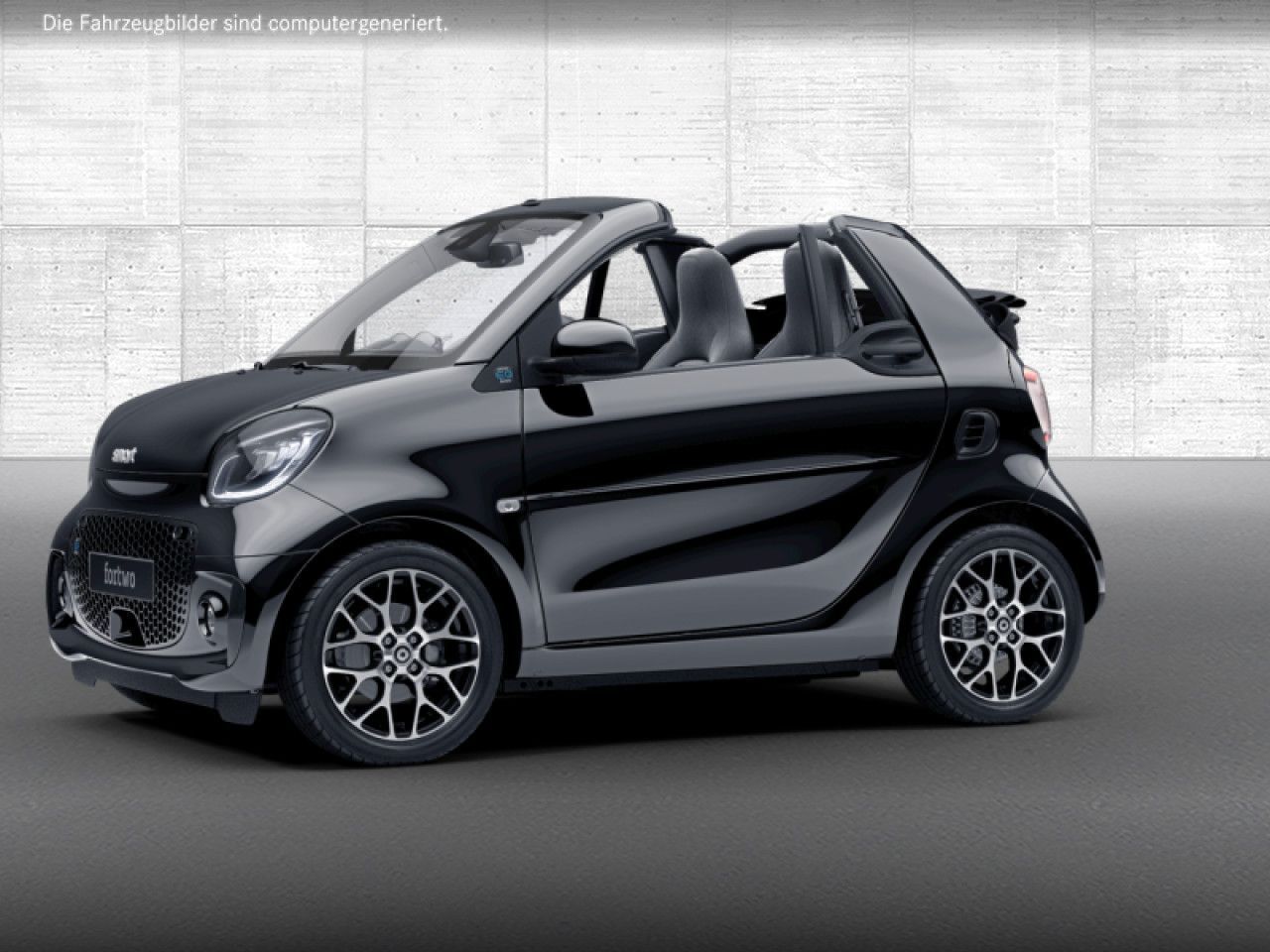 Smart fortwo EQ cabrio/Prime/22kW/SHZ/Excl/LED/Kamera/ imagem 3
