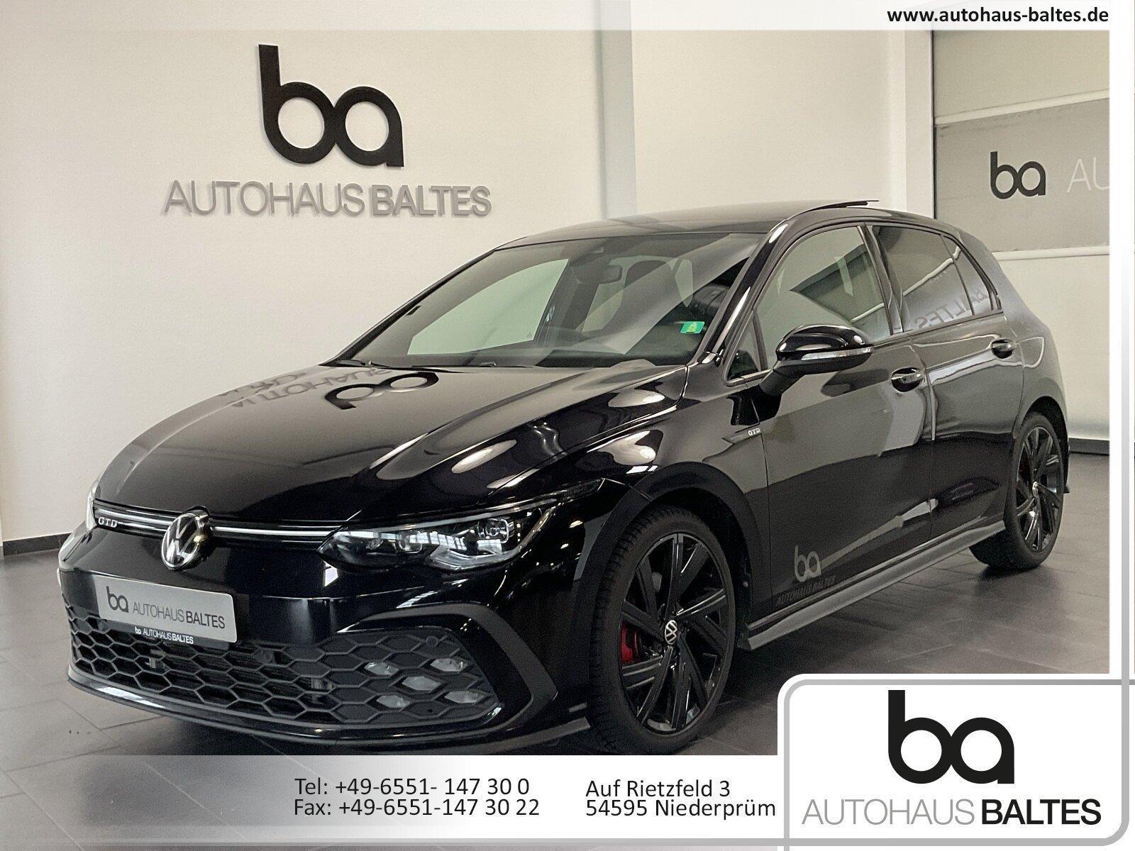 Volkswagen Golf VIII GTD Pano/IQ.Light/Navi/Kam/Black Style