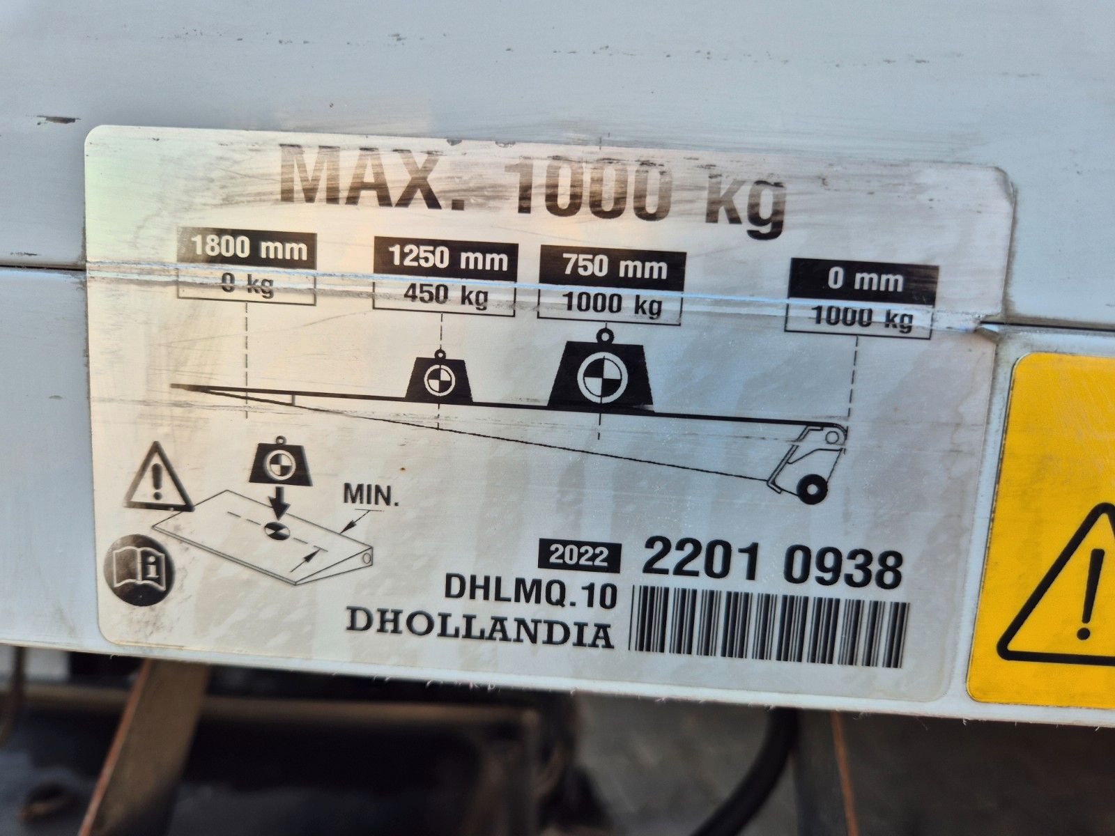 Fahrzeugabbildung Iveco Eurocargo 75-210/P LBW 1.000kg 3 Sitze Klima