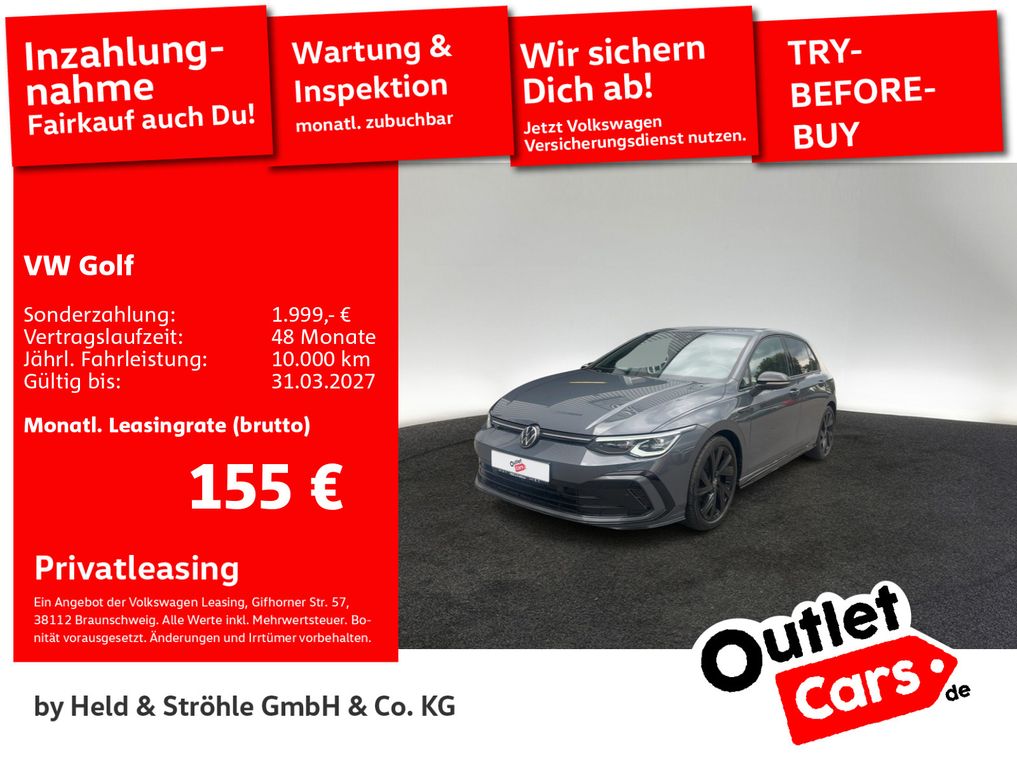 Volkswagen Golf 8 R-LINE BLACK 1.5 eTSI DSG AHK IQ.LED NAVI