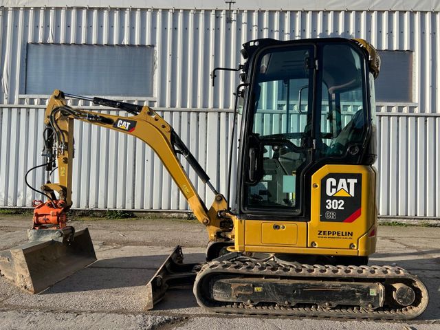 CAT 302 E CR Kombihydr Powertilt MS03 2 Löffel