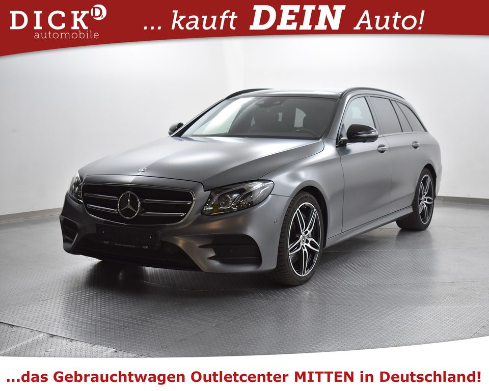Mercedes-Benz E 400 d 4M 2X AMG Line NIGHT+PANO+WIDES+AHK+360°+
