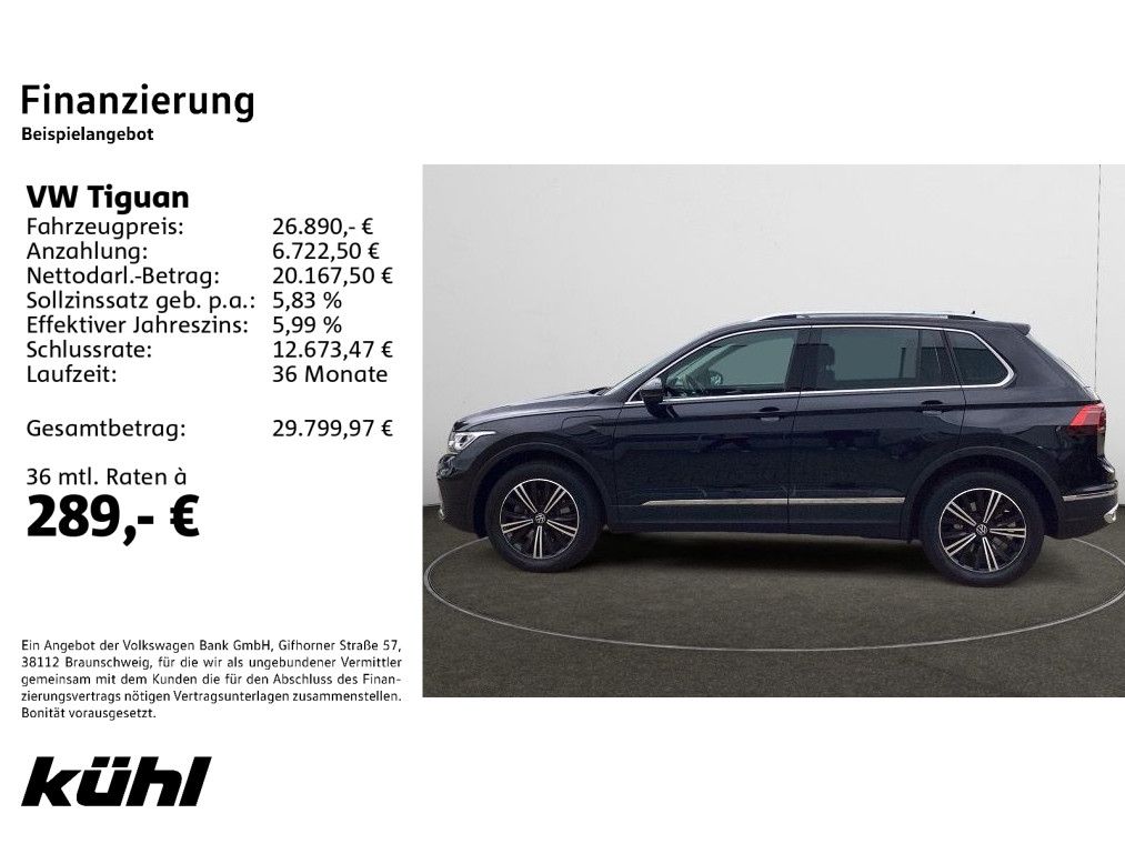Volkswagen Tiguan 1.4 TSI eHybrid DSG Elegance Navi AHK LM1 foto 2