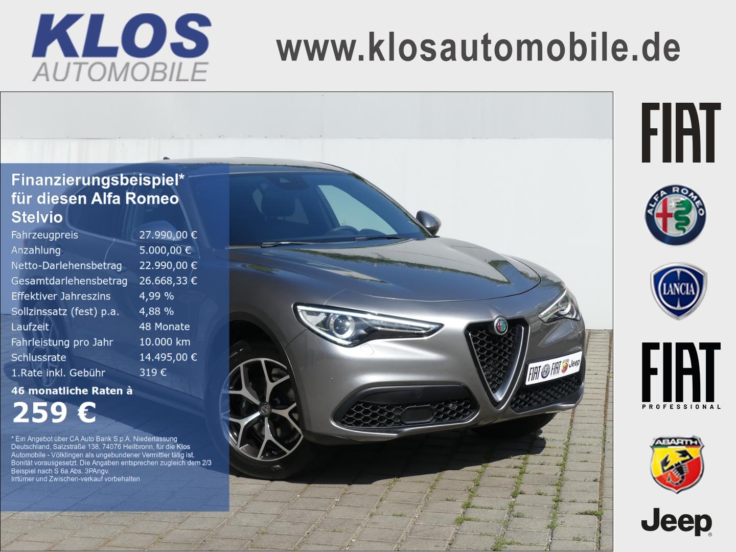 Alfa Romeo Stelvio SUPER Q4 2.0 TURBO 280PS VELOCE NAVI XEN