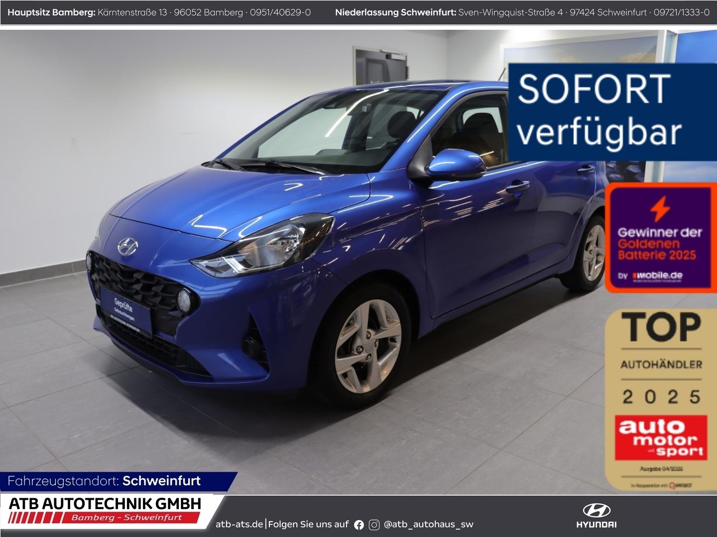 Hyundai i10 1.2 A/T Trend Klimaautom DAB SHZ LenkradHZG