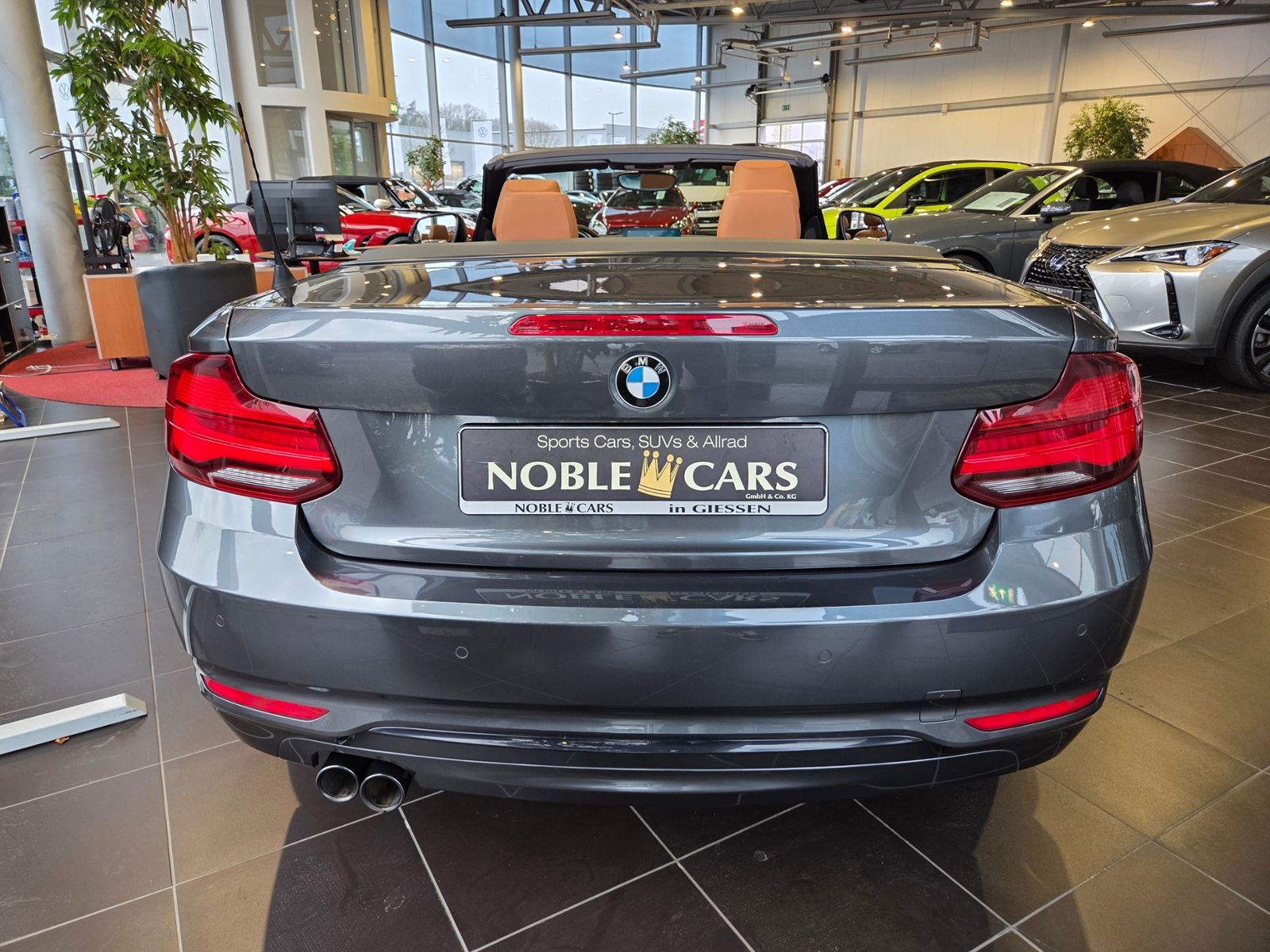 Fahrzeugabbildung BMW 220d Cabrio Sport Line H/K LED NAV SHZ PDC 17"