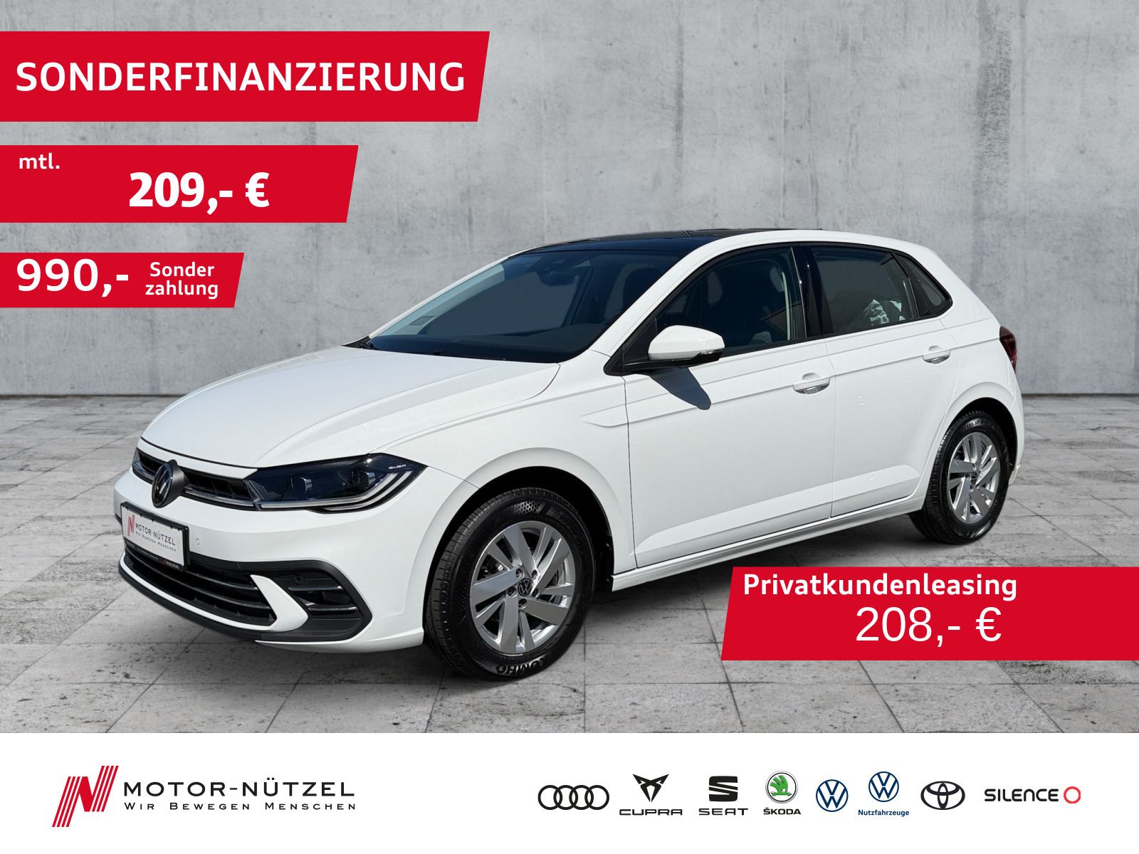 Volkswagen Polo 1.0 TSI STYLE MATRIX+NAVI+PANO+SHZ+DAB+APP