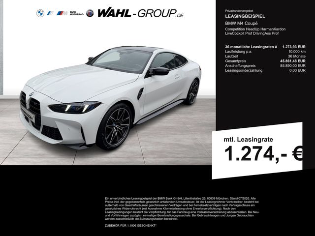 BMW M4 Coupé Competition HeadUp HarmanKardon LiveCoc