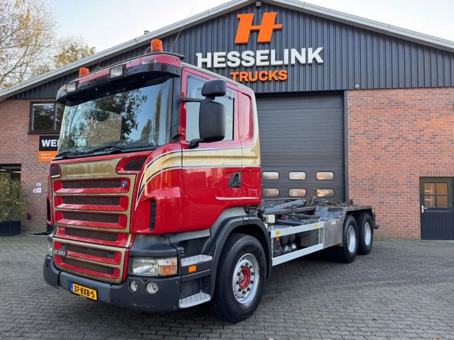 Scania R380 6X4 Haakarm/Hooklift Manual Retarder NL Tru