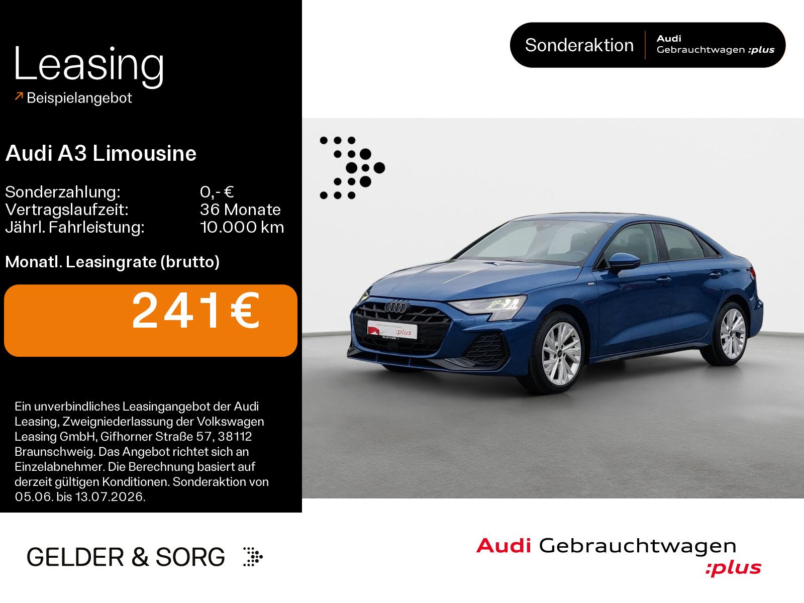 Audi A3 Limousine 30 TFSI S line LED*RFK*ACC*Virtual