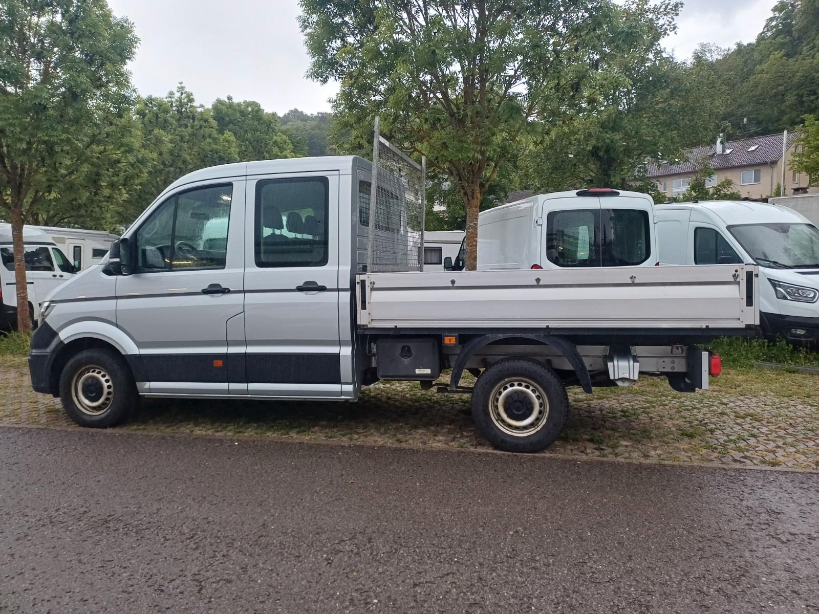 Volkswagen Crafter Pritsche35 DOKA mittellang Klima*AHK*SHZ
