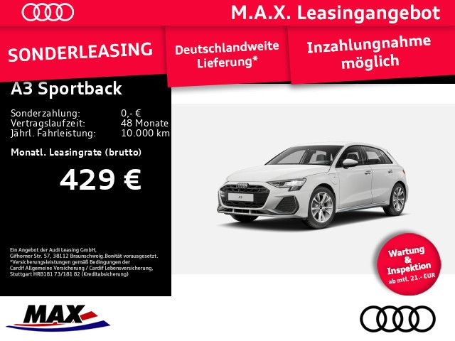 A3 Sportback S line 40 TFSI e #FREI KONFIGURIERB