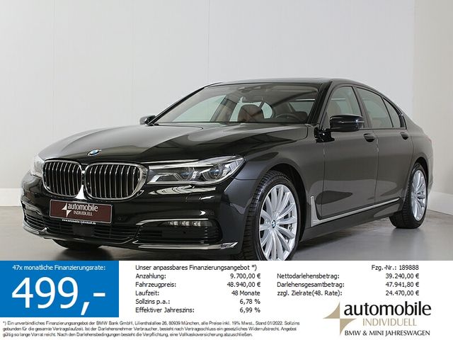 BMW 750d A xDrive Laserlicht ACC Standheiz. HuD H&K.