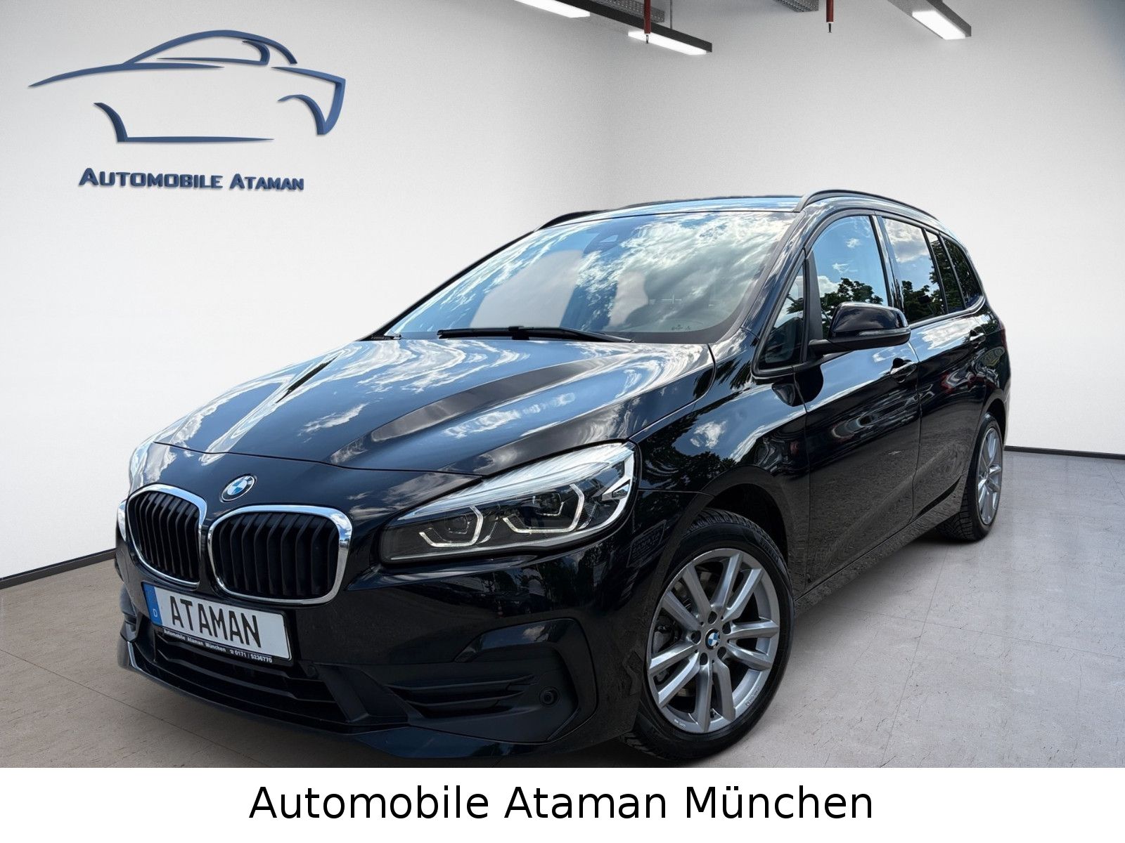 BMW 218d Gran Tourer Advantage Aut. / Navi, 7-Sitze