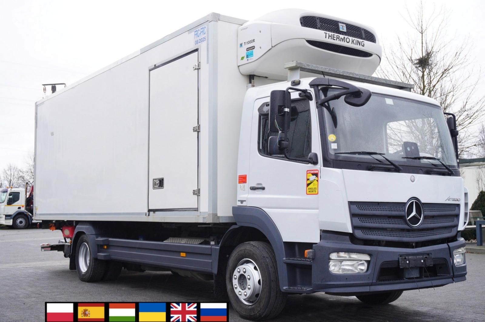 Mercedes-Benz Atego 1318 E6 4x2 / Cazaux 17 EPAL refrigerator