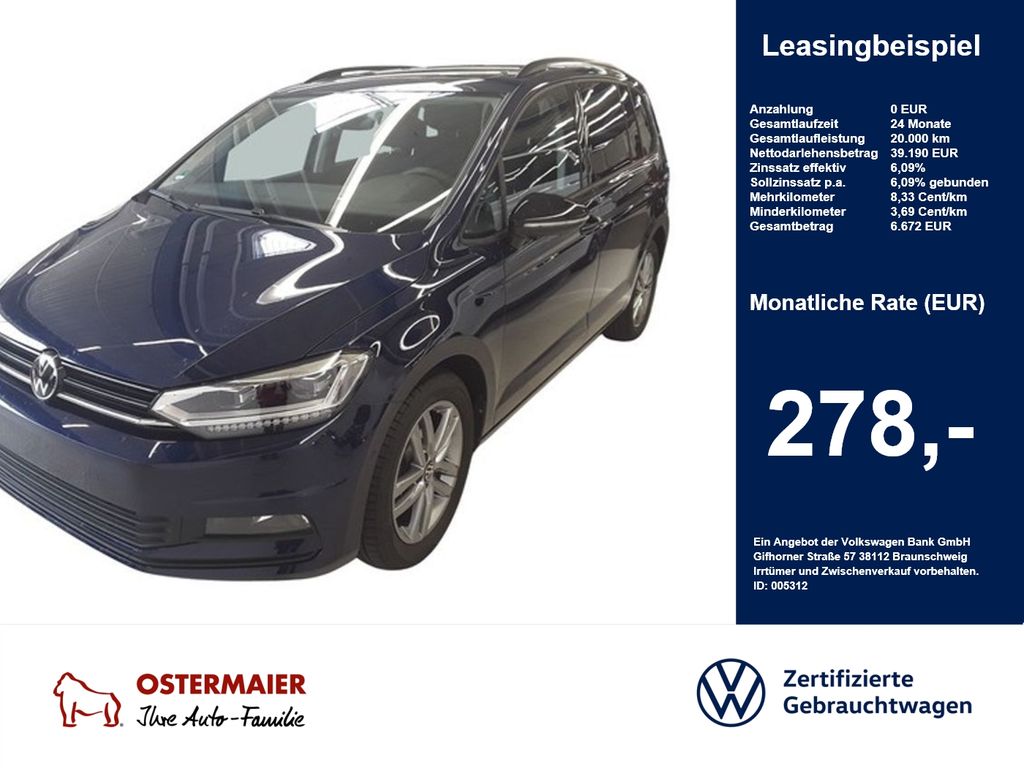 Volkswagen Touran HIGHLINE BLACK 2.0TDI 150PS DSG NP.67T.AH