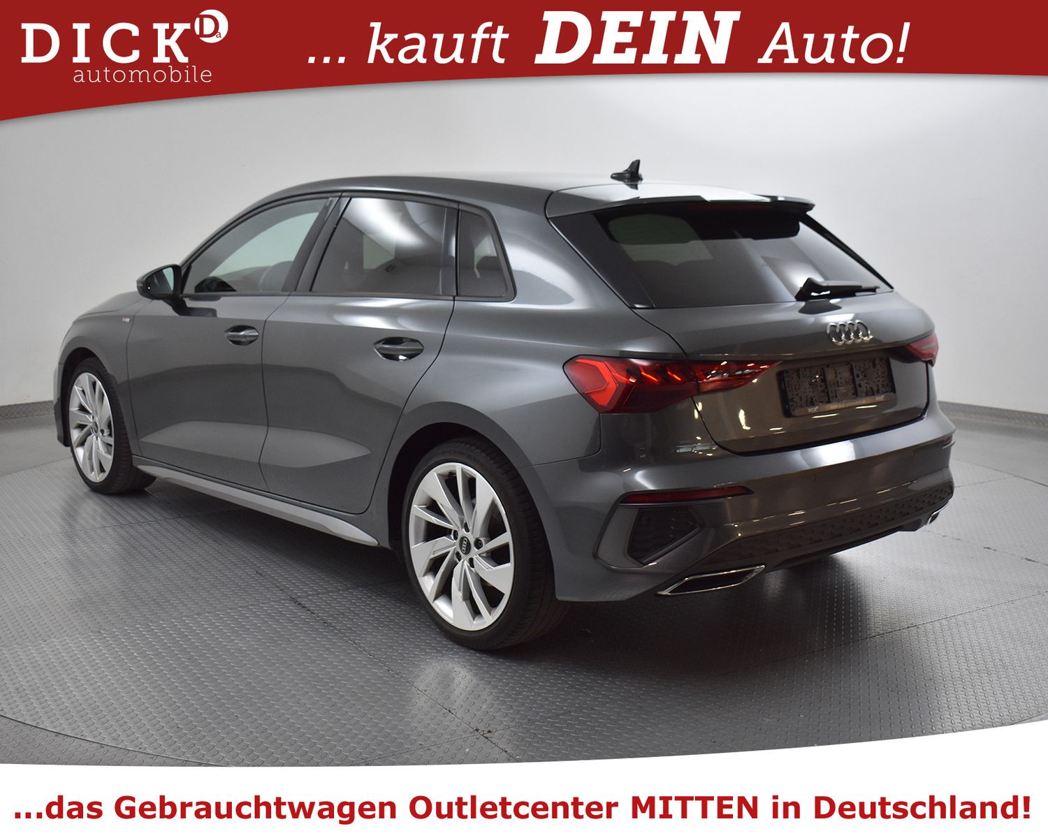 AUDI A3 SB 35d 2X S LINE SPORT+VIRTU+LEDER+NAV+LED+18 - Image 5
