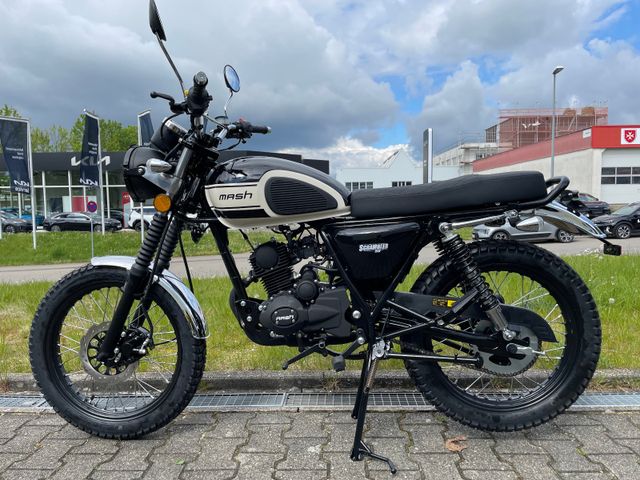 Mash Scrambler 50 schwarz oder braun Mokick Moped