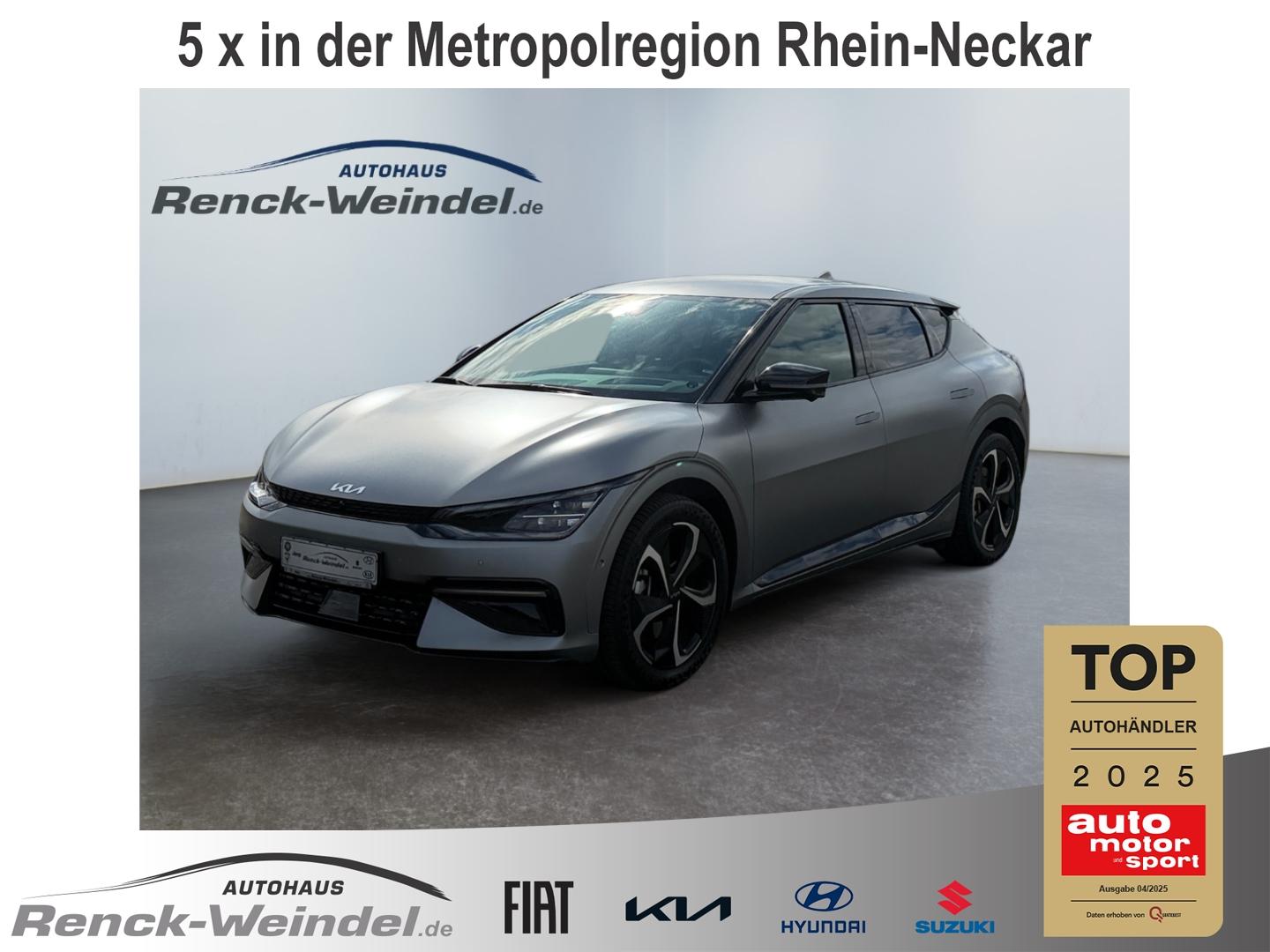 Kia EV6 GT-Line 4WD 77.4kWh Navi Klimaautom ACC Temp