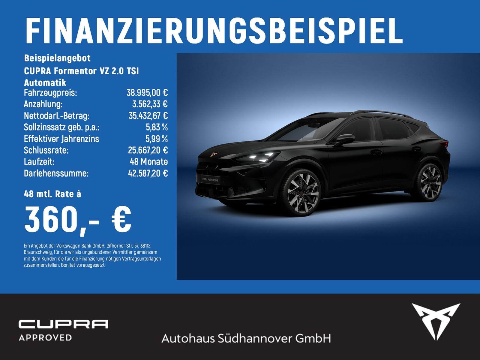 Cupra Formentor VZ 2.0 TSI Automatik SENNHEISER+KAMERA
