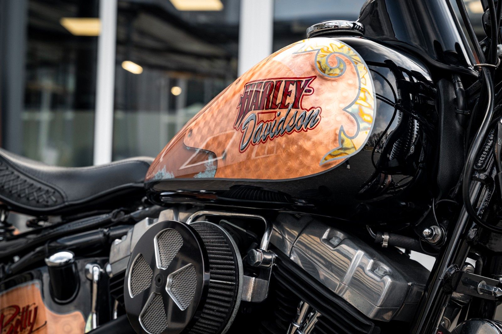 Fahrzeugabbildung Harley-Davidson SOFTAIL CROSS BONES CUSTOM FLSTSB - BIG SPOKE