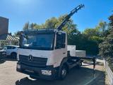Mercedes-Benz 821 Atego Pritsche mit HIAB 066D Kran - Mercedes-Benz Atego 821