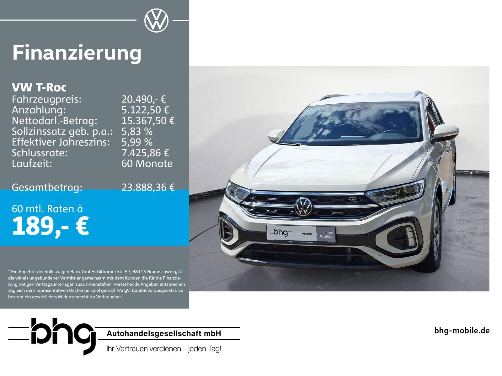 Volkswagen T-Roc 1.0 TSI *R-LINE*