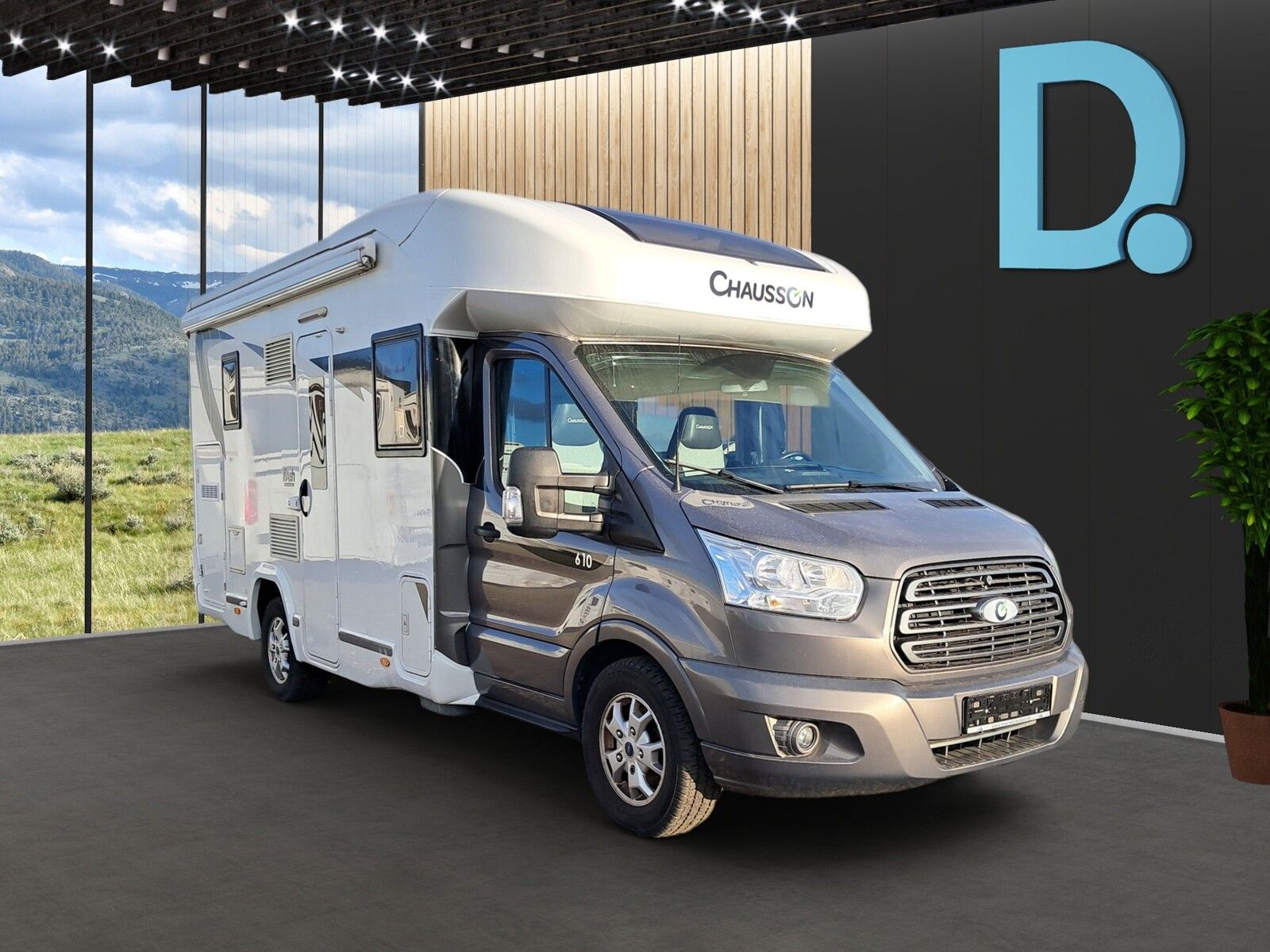 Fahrzeugabbildung Chausson Flash 610 Limited SAT,Markise,RK,Fahrradträger