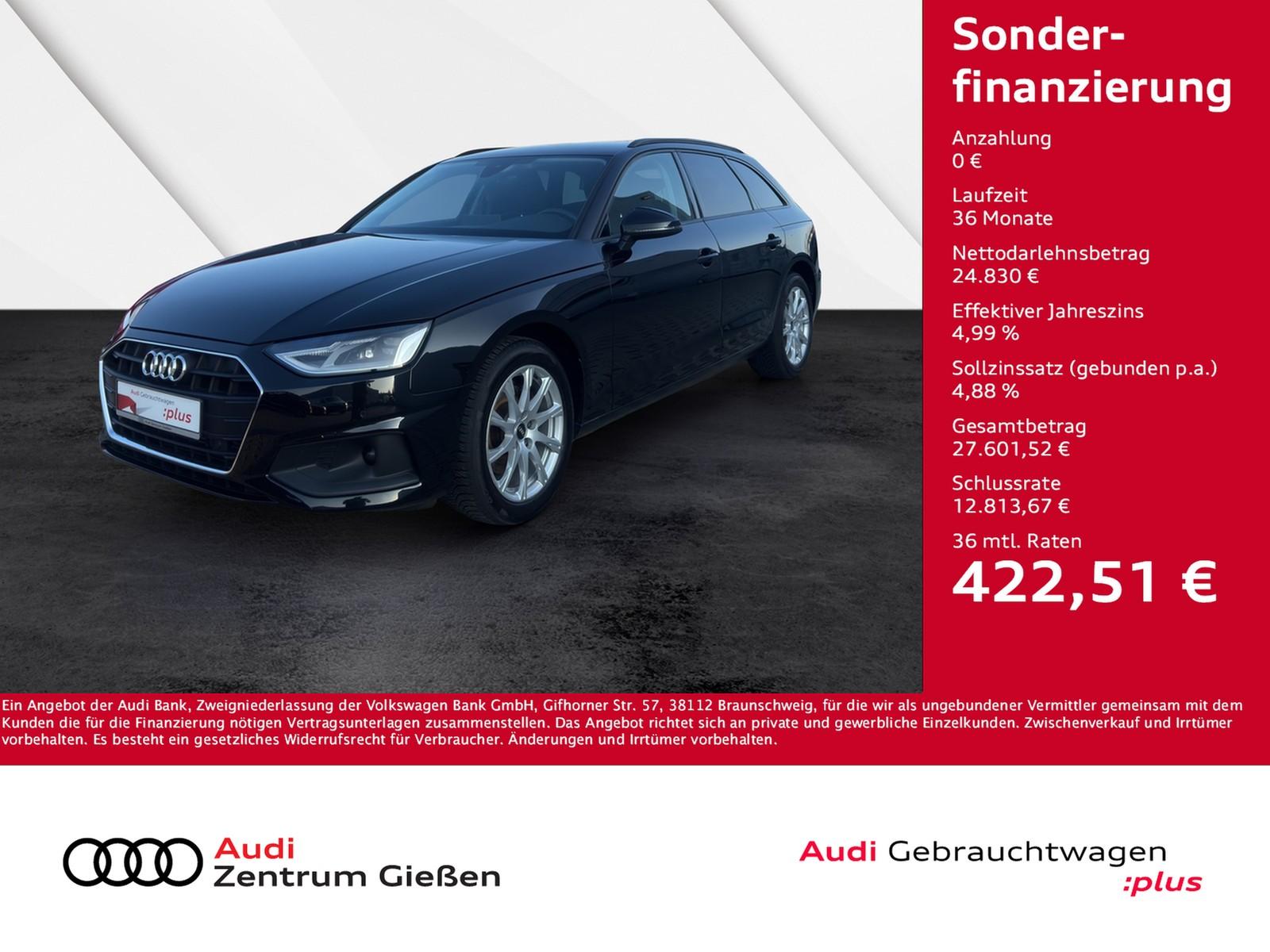 Audi A4 Avant 35 TFSI S-tronic basis Businesspaket Na