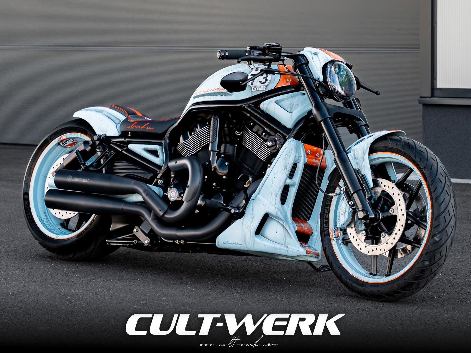 Harley-Davidson V-Rod Night Rod Special "GULF" by Cult-Werk