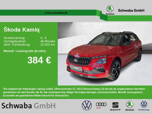 Skoda Kamiq Monte Carlo 1,5 TSI DSG *AHK*PANO*ACC*