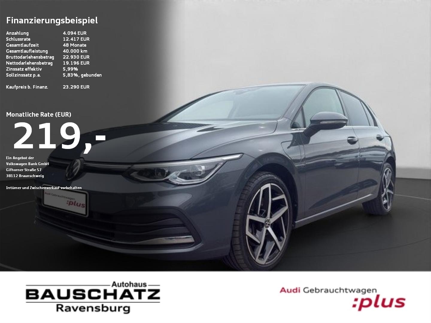 Volkswagen Golf VIII 1.4 TSI eHybrid Style *LED*ACC*AHK* AH