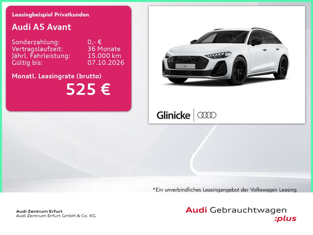 A5 Avant edition one S tronic Navi AHK Tech Assi