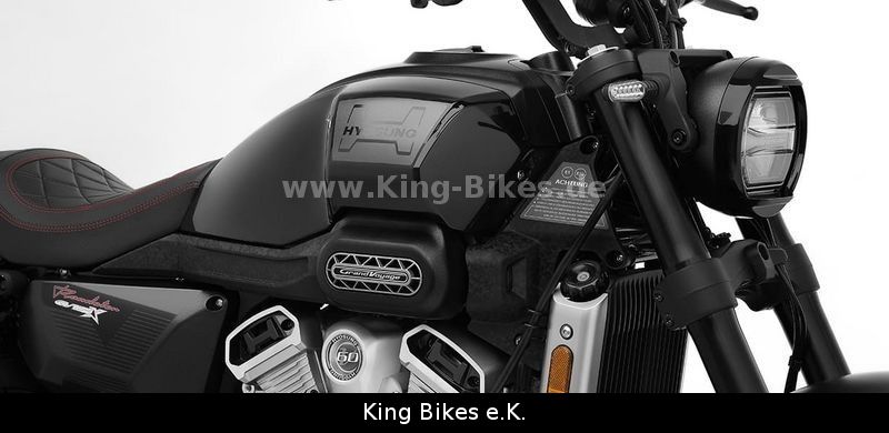 Fahrzeugabbildung Hyosung GV 125 X ABS - Euro 5+ GV125X - 3 Jahre Garantie