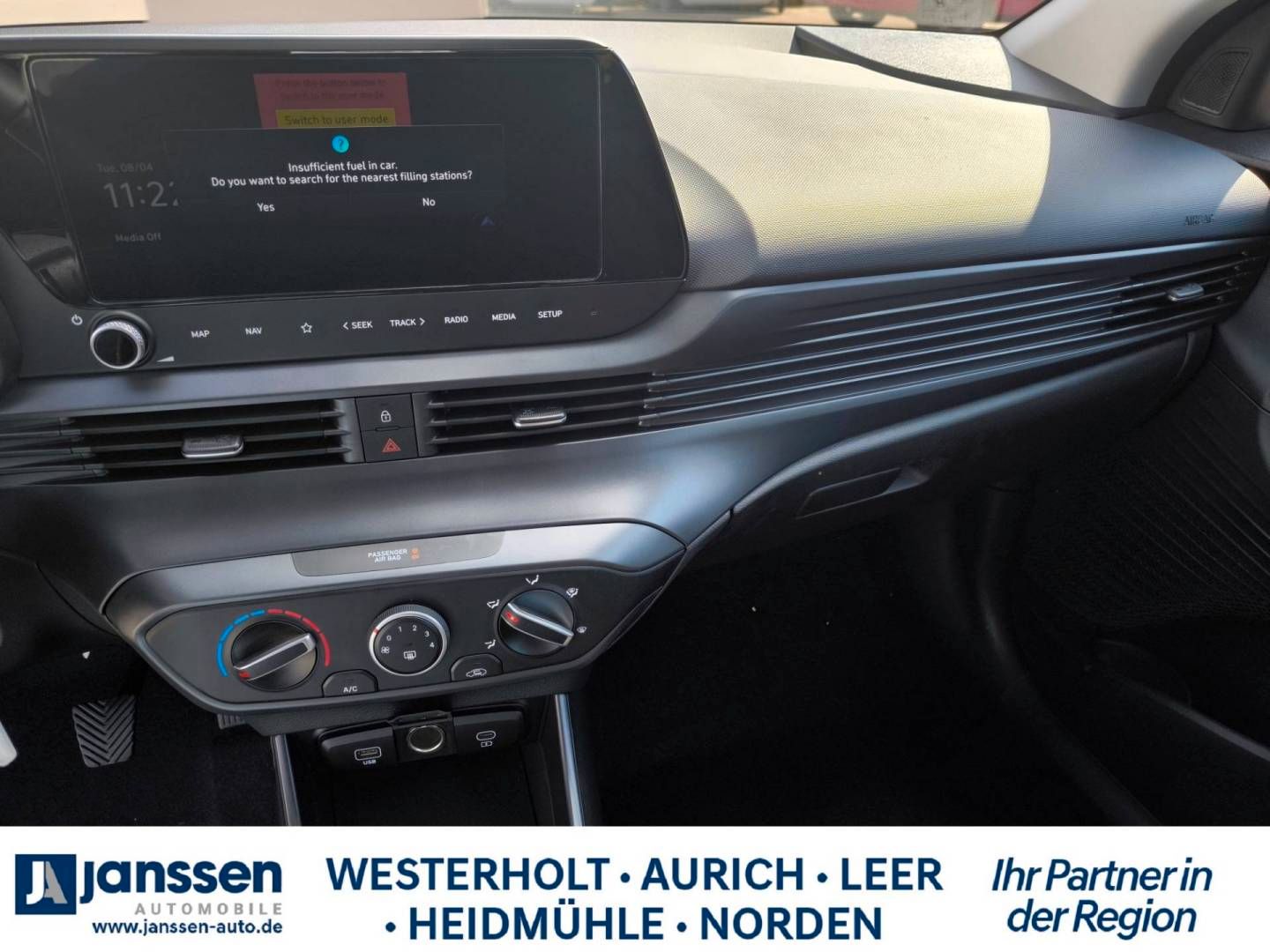 Fahrzeugabbildung Hyundai i20 Select, Funktionspaket