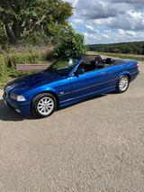 BMW E36 318i Cabrio Avusblau TÜV Neu Sammlerzustand! - BMW 318 aus 2000: 318i