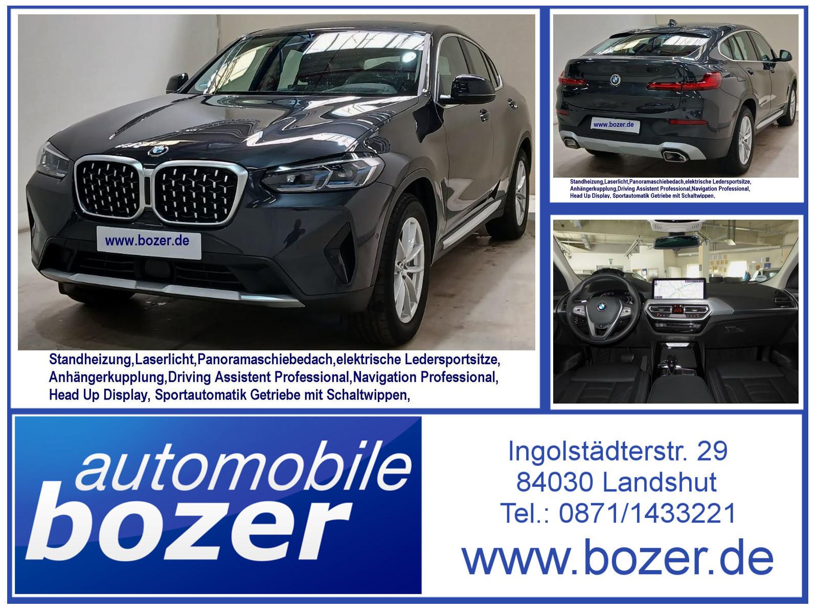 BMW X4 xDr 30d Std.Heiz,Pan-Dach,Echtleder NP:90.000