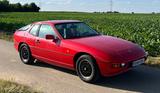 Porsche 924 mit BBS-Kit und H-Gutachten in Indischrot - rote Porsche 924