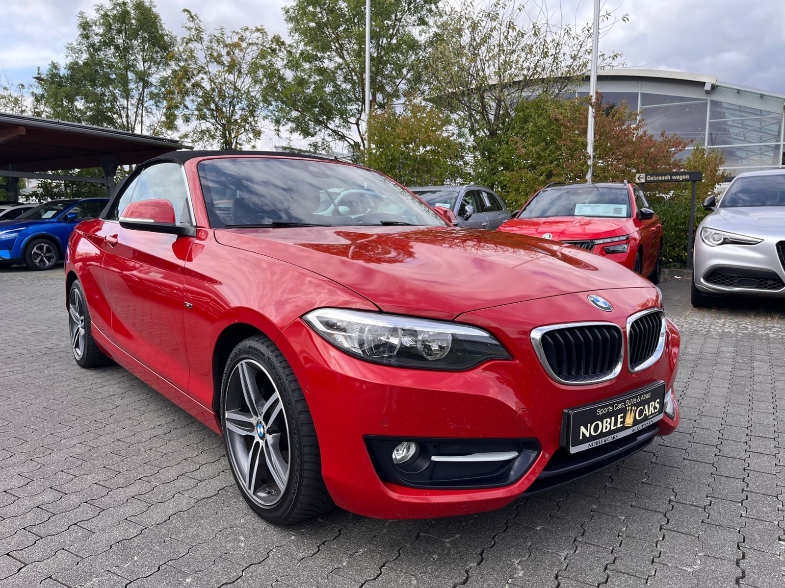 Fahrzeugabbildung BMW 220d Cabrio KLIMA NAVI ALU