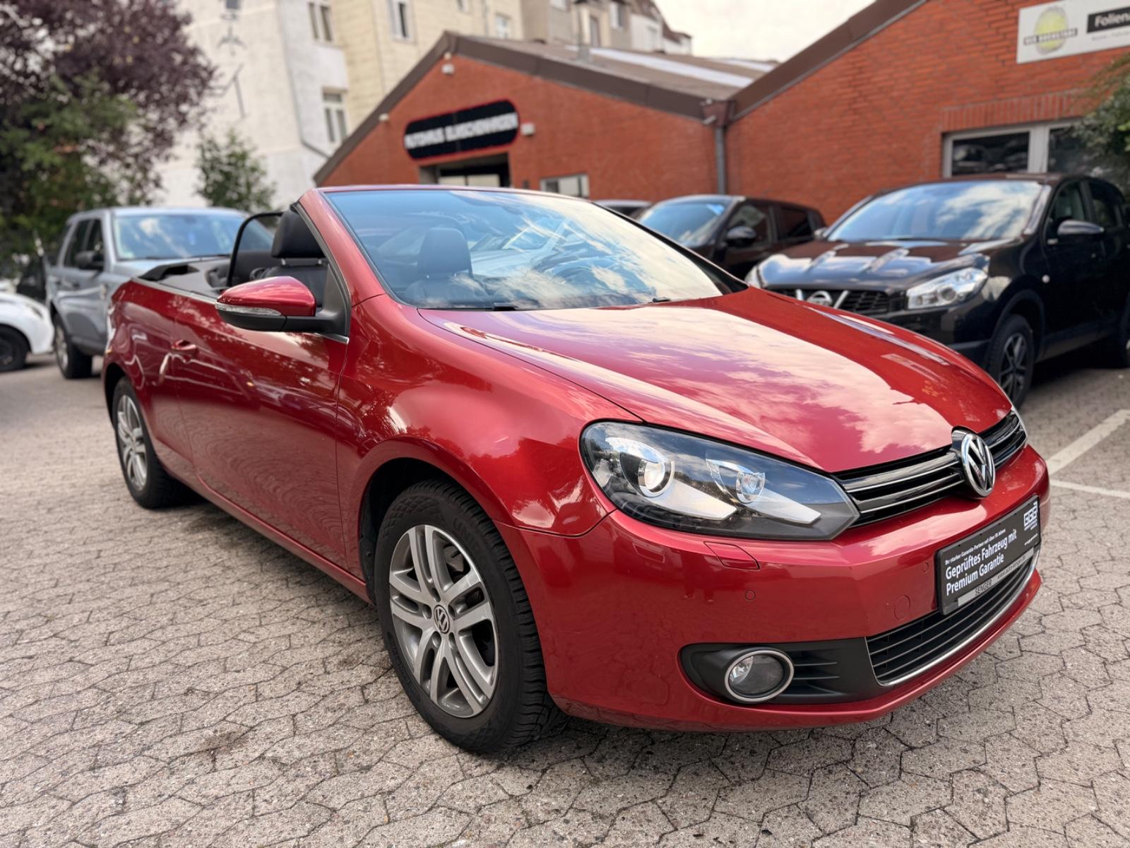 Volkswagen Golf VI Cabriolet Exclusive 1.4 *VOLL*SHEFT*AHK*