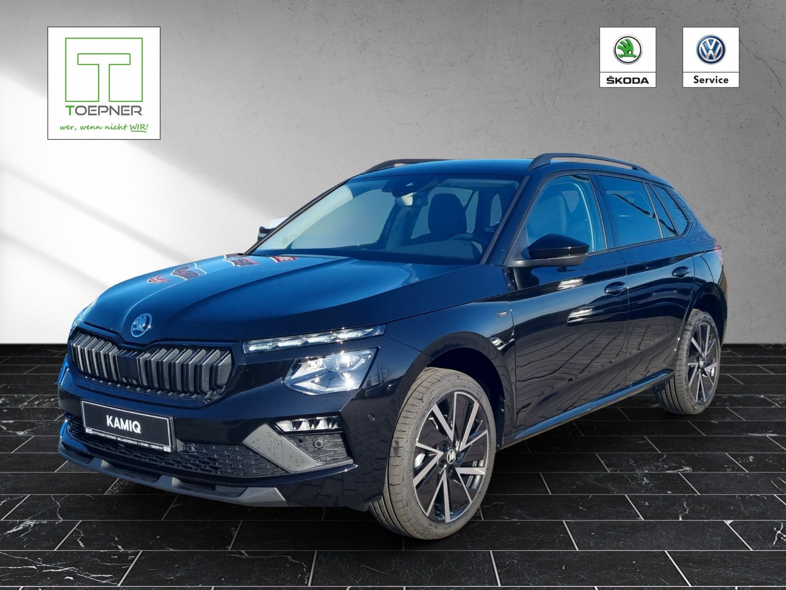 Fahrzeugabbildung SKODA Kamiq Tour 1,5 TSI DSG AHK 18" Fahrassi Info.