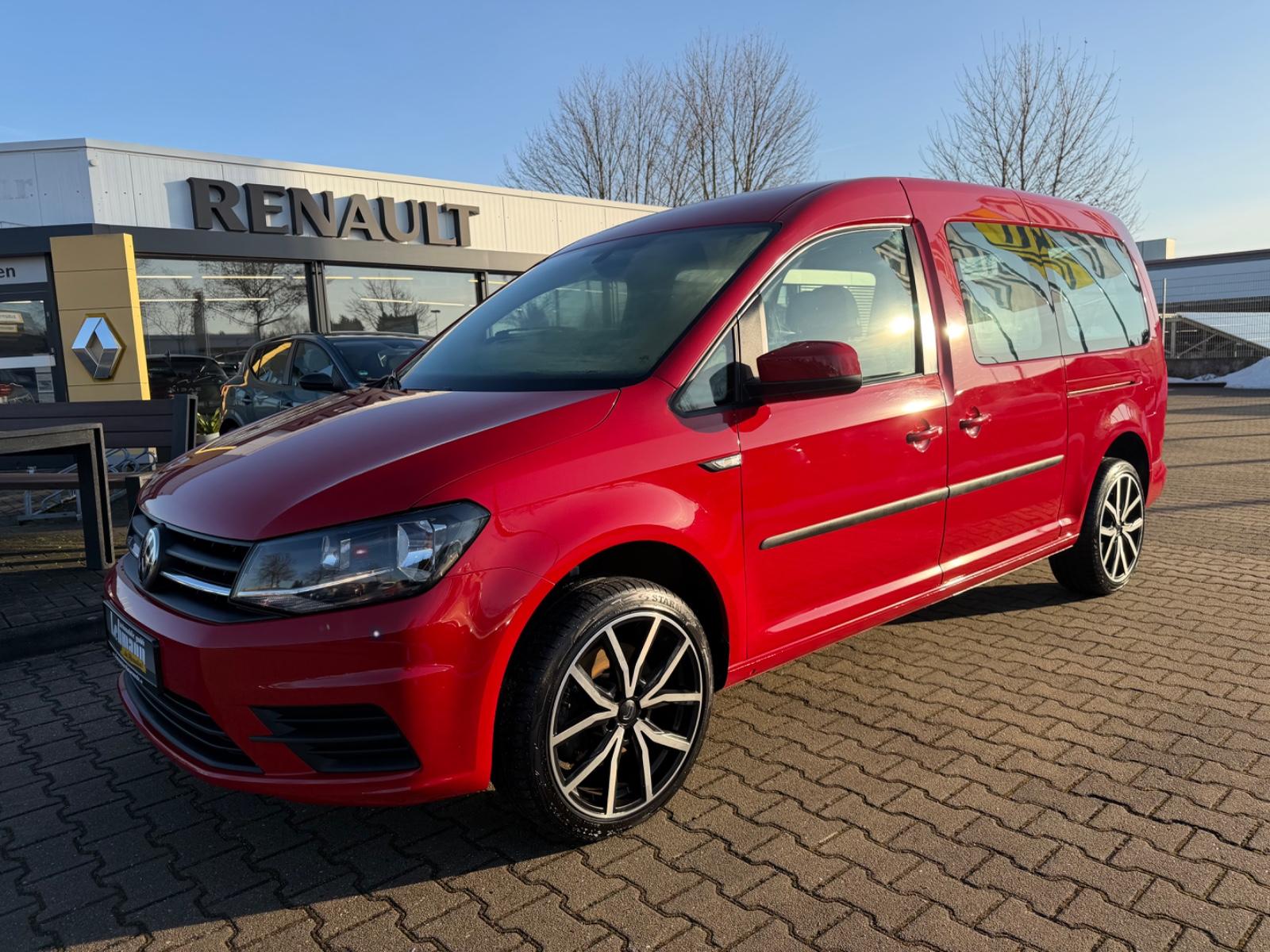 Volkswagen Caddy 2.0 TDI Maxi 7 Sitze Rückfahrkamera Navi